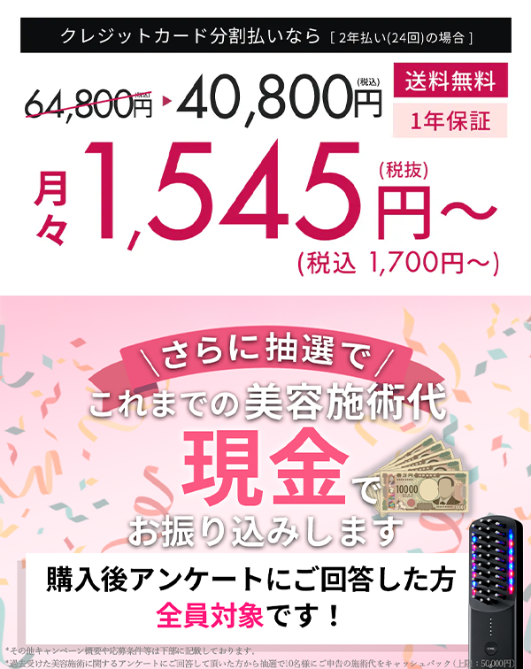 エレキブラシプラスオファー画像